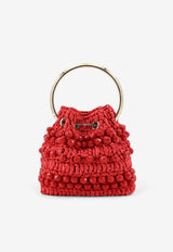 Jimmy Choo Bon Bon Beaded Raffia Handbag Ruby BONBONDORRUBYREDLIGHTGOLD_Rubyredlightgold_40005198