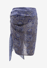 Isabel Marant Lucilia Printed Pareo Blue PR002XFAD1C01A30BU_Blue_41973189