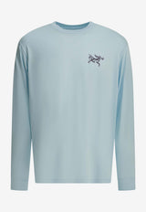 Arc'teryx Kragg Long-Sleeved Printed T-shirt Light Blue X000009537KRAGG SLCTN TLLSALPINE BLUE/M_43f866e8-c190-4d23-97b0-773c9b6c97ac