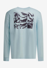 Arc'teryx Kragg Long-Sleeved Printed T-shirt Light Blue X000009537KRAGG SLCTN TLLSALPINE BLUE/M_43f866e8-c190-4d23-97b0-773c9b6c97ac
