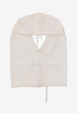 P.A.R.O.S.H Lime Wool Knit Balaclava White D000533LIME25_002