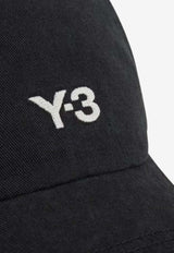 Y-3 Dad Logo Baseball Cap Black IN2391_black