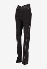 Rick Owens Hollywood Boan Banana Jeans Black DS02E7301SBW_99X
