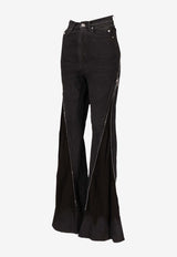 Rick Owens Hollywood Boan Banana Jeans Black DS02E7301SBW_99X