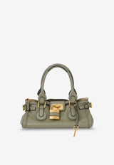 Chloé Paddington Leather Shoulder Bag Green CH25WS802P753D6_AloeGreen_41114675