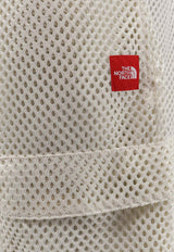The North Face Nylon Mesh Logo Bermuda Shorts White NF0A8FPCQLI1_White_54407896