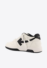 Off-White Out of Office Leather Sneakers White OMIA189C99LEA0190110_Black_53278376