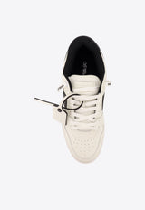 Off-White Out of Office Leather Sneakers White OMIA189C99LEA0190110_Black_53278376