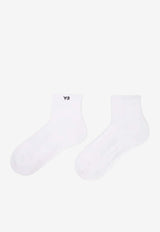 Y-3 Classic Low Knit Socks White JZ6274_white