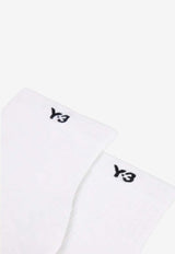 Y-3 Classic Low Knit Socks White JZ6274_white
