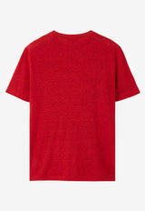 Loro Piana Gargano Linen T-shirt Red FAM8107R354_RED TANGO_53281626
