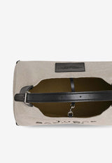 Marc Jacobs Belted Sack Canvas Bag Ivory 2S6HSH003H02117_IVORY BLACK_40005277