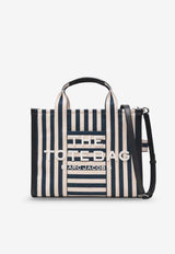 Marc Jacobs Medium Stripe Canvas Tote Bag Blue 2S6HTT021H02455_Blue_40005314