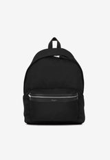 Saint Laurent City Logo Backpack Black 534967FAEYY_1000