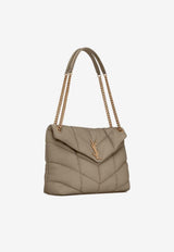 Saint Laurent Medium Puffer Shoulder Bag Taupe 5774751EL07_1799