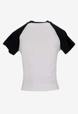 Off-White Horse Billboard Print Slim T-shirt White OWAA137S25JER001_0110