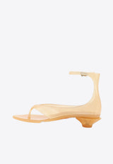 Chloé Jelly Thong Sandals Amber CHC25U09VRQ26O_AmberBrown_41114624