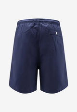 AMI PARIS Ami De Coeur Board Shorts Blue HBW318PA0027A021_ENCRE_48013849