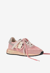 Autry Reelwind Low-Top Sneakers Pink WVLWTN_04