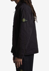 Stone Island Ripstop Logo Overshirt Black L1S151200005-S0298-V0029