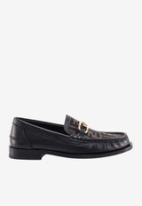 Fendi O'Lock Leather Loafers Black 7D1550AJZFF0R7R_TABACCO NERO+NERO_29849709