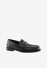 Fendi O'Lock Leather Loafers Black 7D1550AJZFF0R7R_TABACCO NERO+NERO_29849709