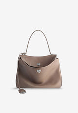 Balenciaga Medium Rodeo Leather Crossbody Bag Beige 7897722AA4U2909_Beige_48029007
