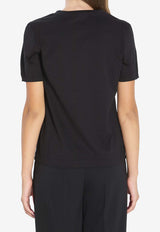 Dolce & Gabbana Logo Print T-shirt Black F8N08Z-GDDBF-N0000