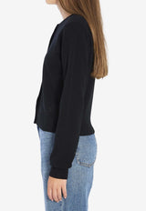 Dolce & Gabbana Cashmere Buttoned Cardigan Black FXVA3Z-JDVC2-N0000