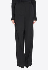 Dolce & Gabbana Tailored Wool Pants Black FTBM0T-GDC7Q-N0000