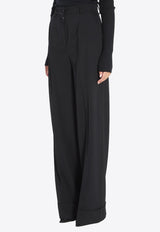 Dolce & Gabbana Tailored Wool Pants Black FTBM0T-GDC7Q-N0000