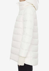 Herno A-shaped Puffer Jacket White PI0660D-12004Z-1000