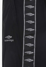 Logo Embroidery Tracksuit Pants