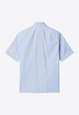 Fendi Short-Sleeved Boxy Shirt Light Blue FS0795AVDL/S_FENDI-F1D3B