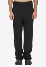 Balenciaga Tailored Wool Pants Black 850705-TJT21-1000