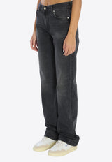 Haikure Star Authentic Faded Jeans Black HEW03358-DF174-L0902