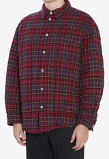 Off-White Spray Arrow Padded Check Jacket Multicolor OMES01AF25-FAB002-2810