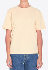 Khaite Mae Crewneck T-shirt Off-white 2196138--953