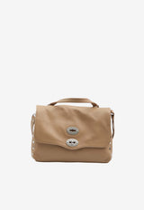 Zanellato Small Postina Daily Shoulder Bag Beige 068010S-0040000-Z0294