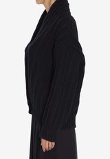 Dolce & Gabbana Knitted Wool Cardigan Black FXVCWT-JCVZ2-N0000