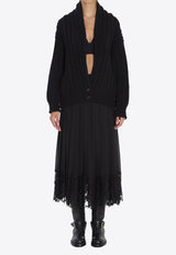 Dolce & Gabbana Knitted Wool Cardigan Black FXVCWT-JCVZ2-N0000