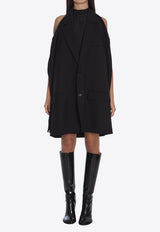 Balenciaga Suspended Jacket Dress Black 809048-TRT01-1000