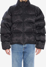 Balenciaga BB Garde-Robe Puffer Jacket Black 850845-TTQ13-1000