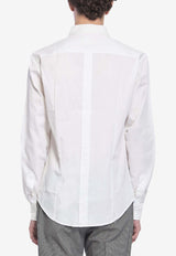 Band of Outsiders Formal Buttoned Shirt White 88205--
