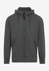 Long-Sleeve Open Hoodie