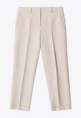 Fendi Wool-Blend Tailored Pants Cream FR6691AC4G/S_FENDI-F1I1G