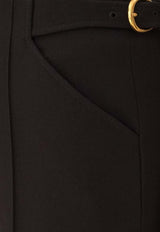 Chloé Wool Capri Pants Black CH26SPA15061001_Black_41114706