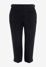 Chloé Wool Capri Pants Black CH26SPA15061001_Black_41114706