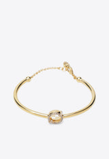 Fendi Everround Crystal-Embellished Bracelet Gold 8AL163ATEP/R_FENDI-F089U