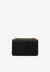 PINKO Love Mini Shoulder Bag Black 100074A0GKZ99Q_347f99d0-d775-4398-9880-63b8a87777e5